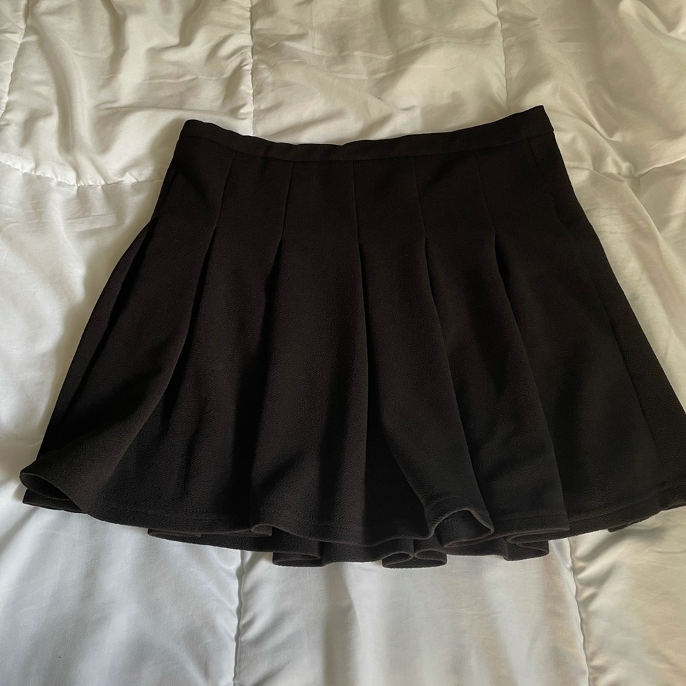 Black Tennis Skirt
